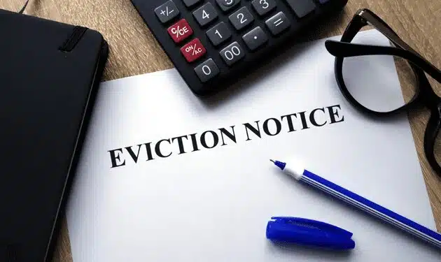 Tenancy eviction notice in UAE